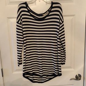 Soft Surroundings Striped Long Sleeve Sweater